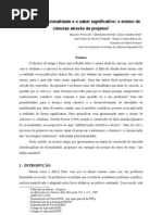 Pietrocola as Ilhas de Racionalidade e o Saber Significativo