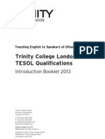 TESOL Qualifications Introduction Booklet 2013 (2)