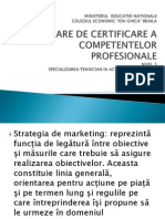 Prezentare Power Point Strategiile de Marketing Ale Firmei