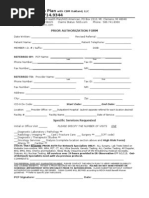 Highmark Utilization Management Form | PDF | Patient | Health Sciences