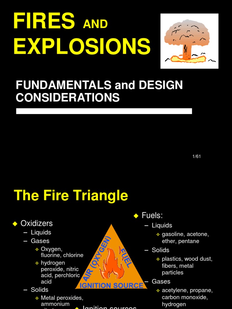 PUISFires and Explosions PDF Explosion Combustion