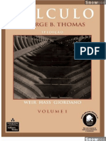 Livro - Cálculo - Volume 1 - 11 Edição - George B. Thomas