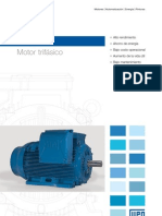 WEG w22 Motor Trifasico Comercial Mercado Latinoamericano 008 Catalogo Espanol