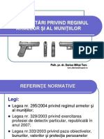 Reglementari Arme