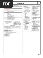 Dowtherm: Cautionary Response Information