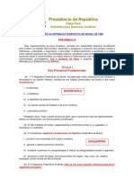 Constituição - Dos Principios Fundamentais - 59 Testes - 28 - 01 - 2012