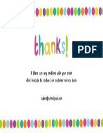 Thank You Slip PDF
