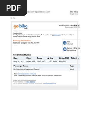 Air Ticket Sample Airlines Aviation