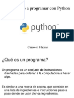 Python en 8 Horas