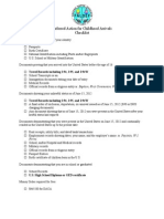 DACA Document Checklist