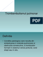 Trombembolismul Pulmonar