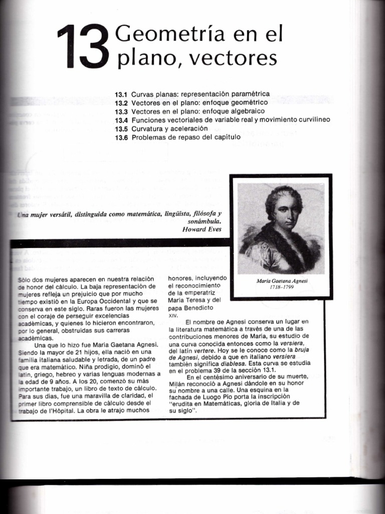 Calculo Purcell Cap 13 | PDF | Vector Euclidiano | Movimiento (física)