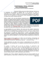 QUIÉN ES RESPONSABLE POR EL LIDERAZGO (Jim Selman)