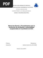 Download Manual de Procedimiento Para El Chef by Carmelo Quintana SN144275145 doc pdf
