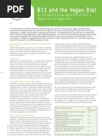 Download B12 and the Vegan Diet by Vegan Future SN14427626 doc pdf