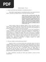 Estudo Dirigido Prova 1a