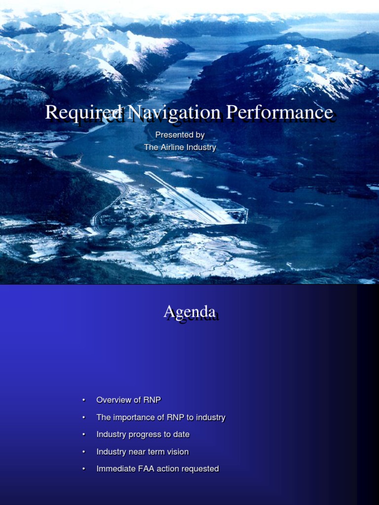 Alaska Airlines RNP Presentation Overview | PDF | Aviation Safety ...