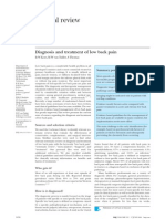 Clinical Review: Diagnosis and Treatment of Low Back Pain