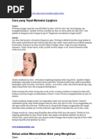 Download Cara Tepat Memakai Lipgloss by Sri Eka Astutiningsih SN144303522 doc pdf