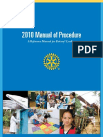 Rotary Manual of Procedure - 2010