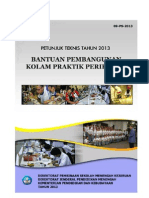 09 Bantuan Pembangunan Kolam Praktik Perikanan