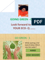 Going Green - Quiz: Look Forward To TEST Your Eco-Q