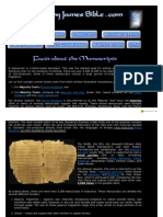 1611KingJamesBible - Facts About the Manuscripts