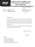 Contoh Surat Pengaduan Masyarakat