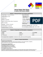 MSDS Tris Buffer