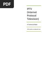 Download Internet Protocol Television IPTV by gunda_venu9856 SN14432085 doc pdf