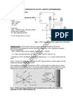 05 - 3_REGIåES de OPERA€ÇO J-FET MOSFET (APROXIMA€åES)