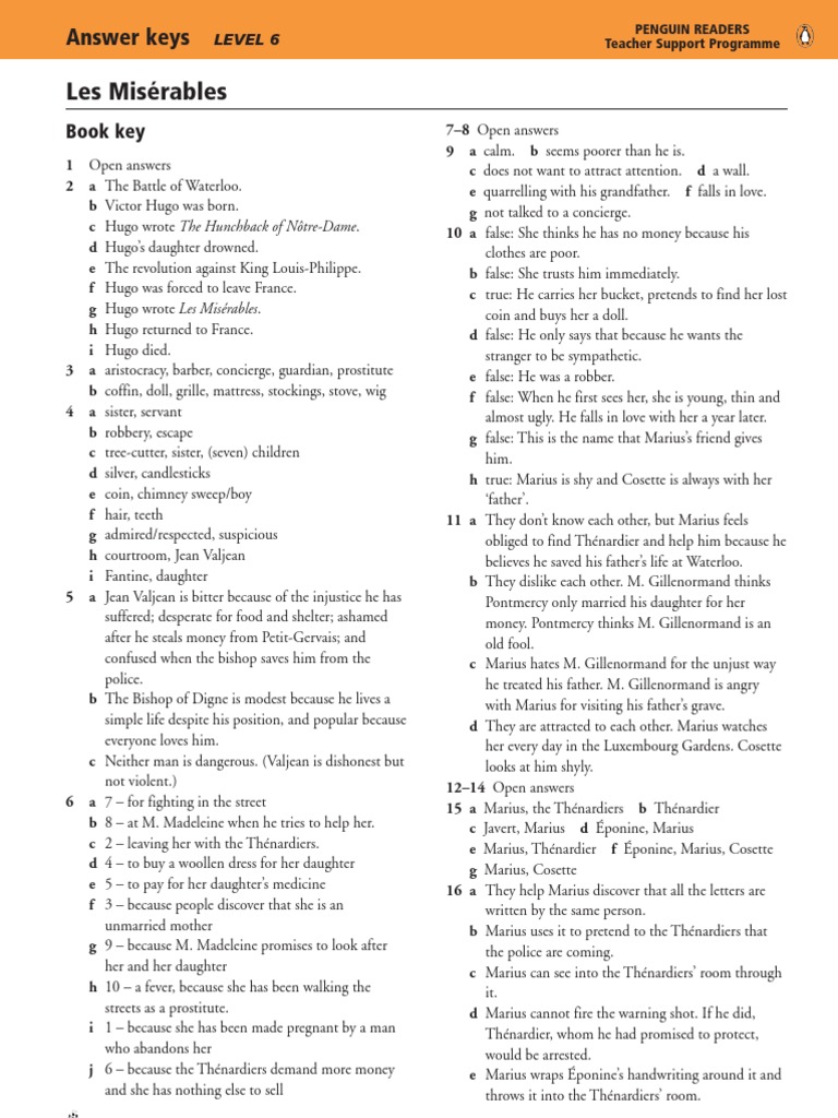 worksheet Les Miserables Worksheet les miserables cosette marius pontmercy