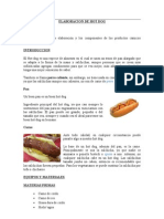 Elaboracion de Hot Dog