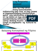 Mga Pamantayang Pagganap at Pangnilalaman
