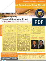 Structural Approach to Investigating Financial Statement Fraud