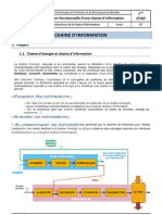 CI5 - Cours - Organisation Fonctionnelle D'une Chaine D'information