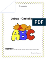 58179225 Hojas de Trabajo Letras Castellano Preescolar