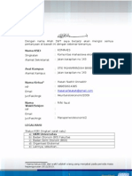 Formulir Akreditasi KSEI 2013