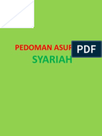 PEDOMAN ASURANSI SYARIAH