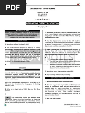 ADR Hizon Notes