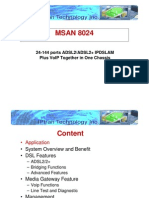 MSAN 8024 Overview