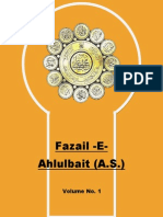 Fazail e Ahlulbait (A.s.) Vol 1