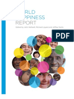 «World Happiness Report». Edited by John Helliwell, Richard Layard and Jeffrey Sachs.