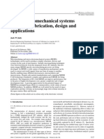 Microelectromechanical Systems (MEMS)-Fabrication, Design and Applications