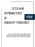 Molecular Symmetry & Group Theory