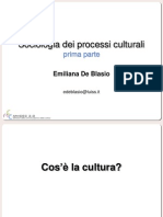 Sociologia Dei Processi Culturali 1