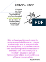 EDUCACIÓN LIBRE PDF (Palante)