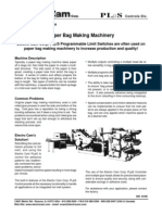 Paper Bag Making Machinery: Application Information