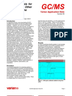 GCMS Analysis of Morphine and Other Opiates in Urine