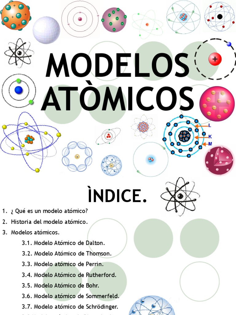 Modelos atÃ³micos